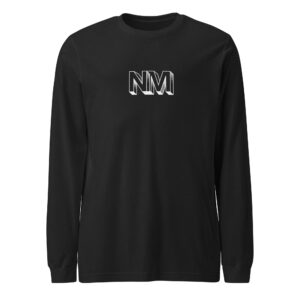 Never Monday "Basic Black" Long Sleeve T-Shirt