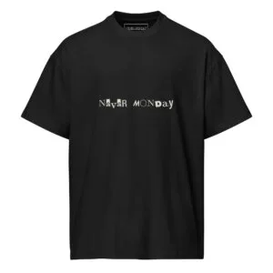 Never Monday Ransom Box Tee