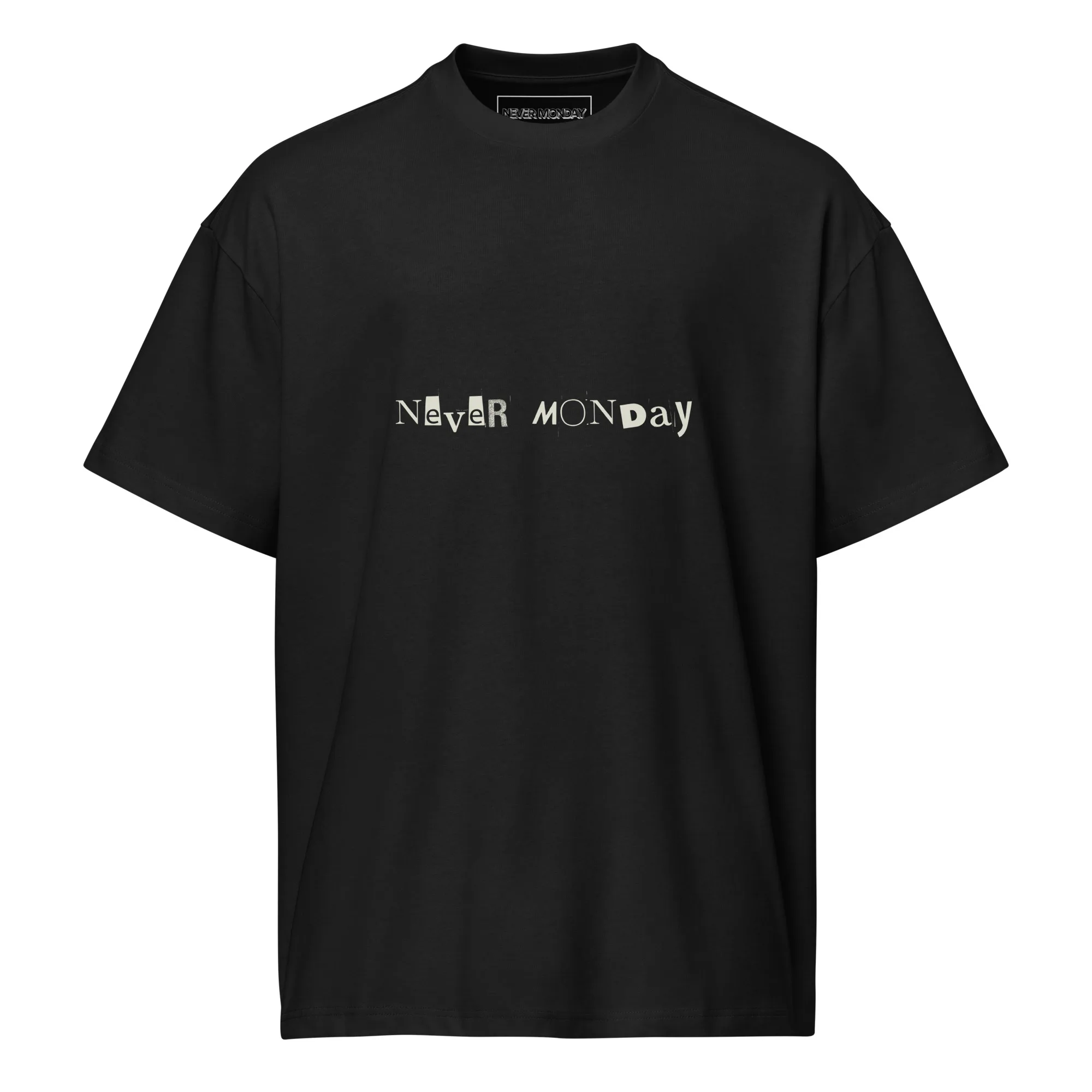 Never Monday Ransom Box Tee
