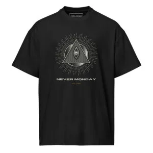 Never Monday Illuminati Box Tee