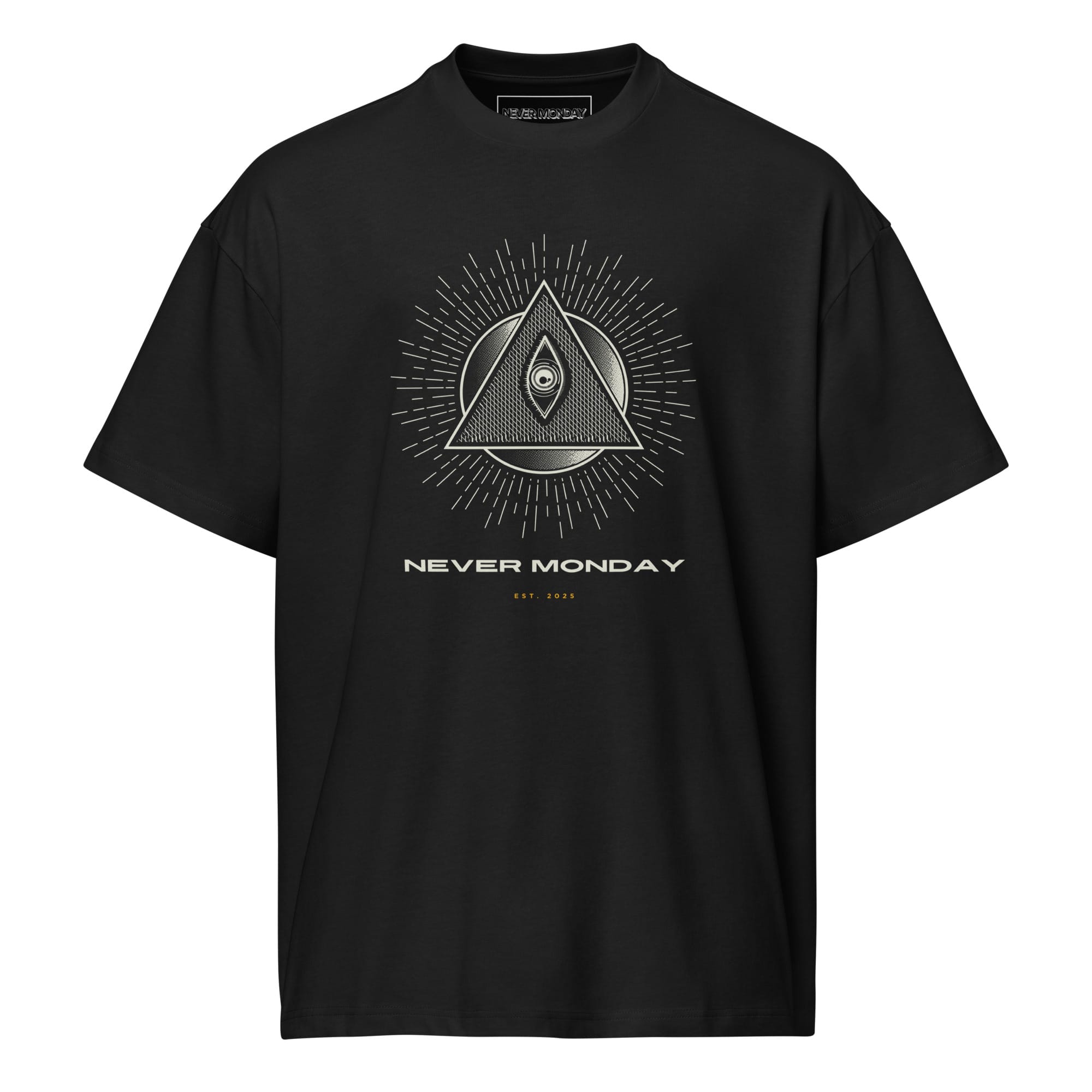 Never Monday Illuminati Box Tee